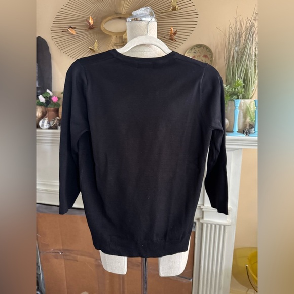 Fame on Central Meli Basic Crew Sweater in black size M - Picture 7 of 13